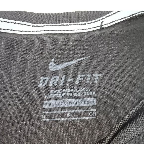 Nike Dri Fit Ohio State Football T Shirt Black Short Sleeve Size Small - Picture 3 of 5